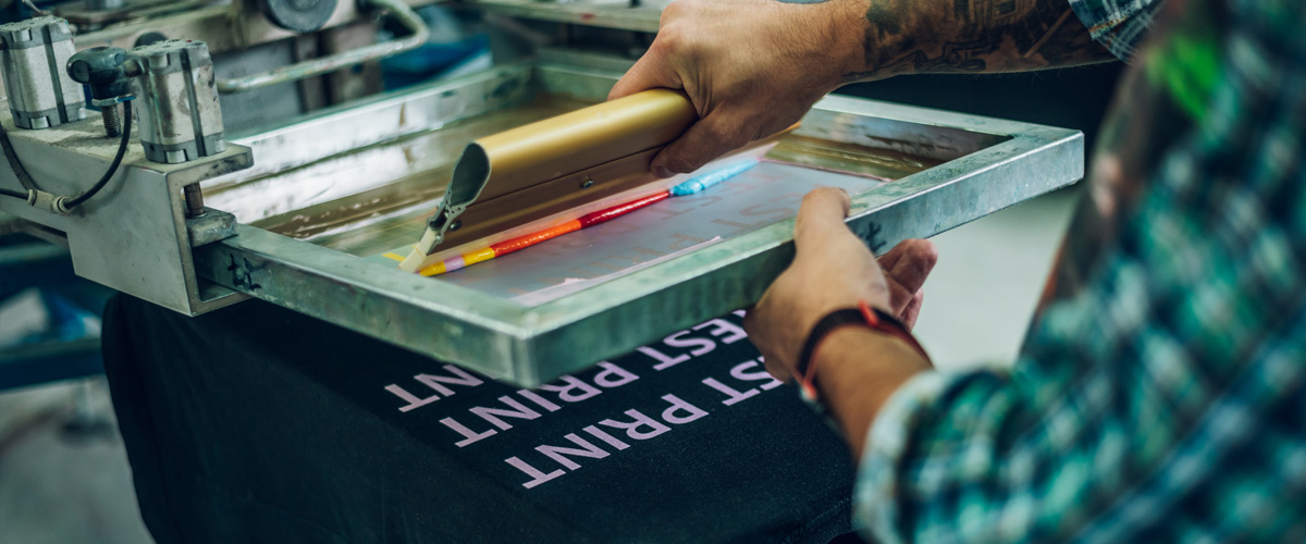 Custom Screen Printing Process