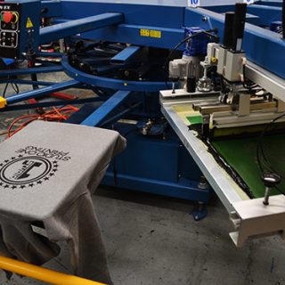 Screen printing machine